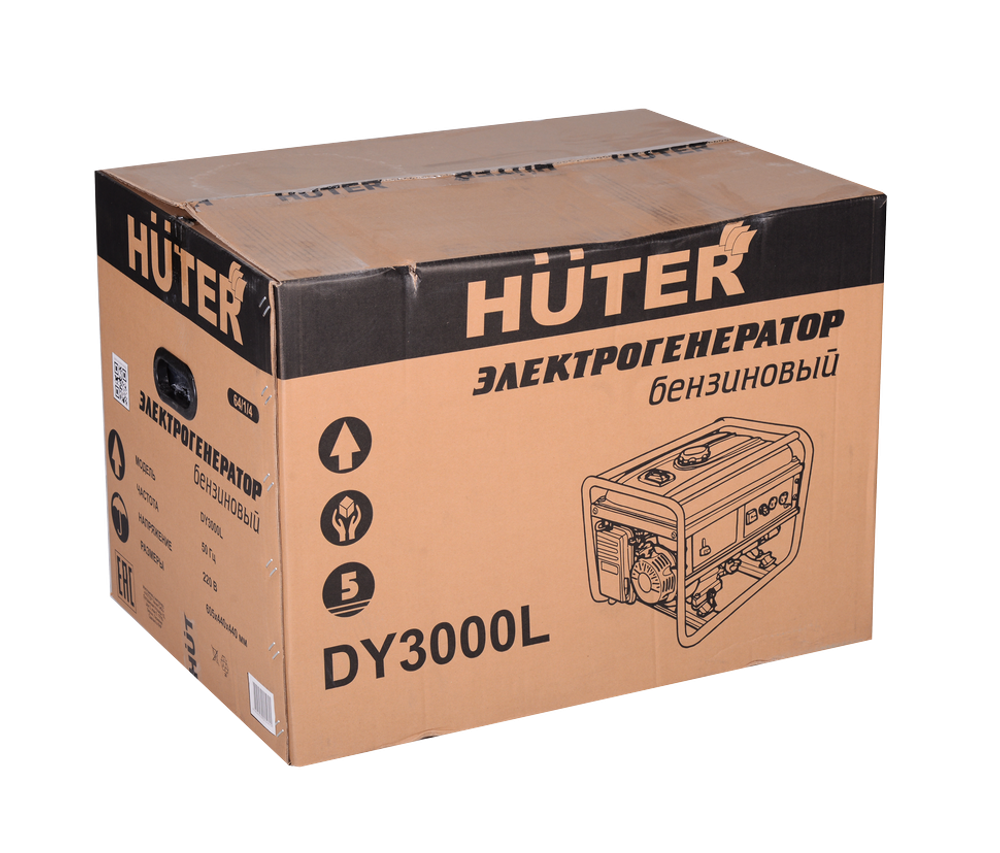 Портативный бензогенератор Huter DY3000L