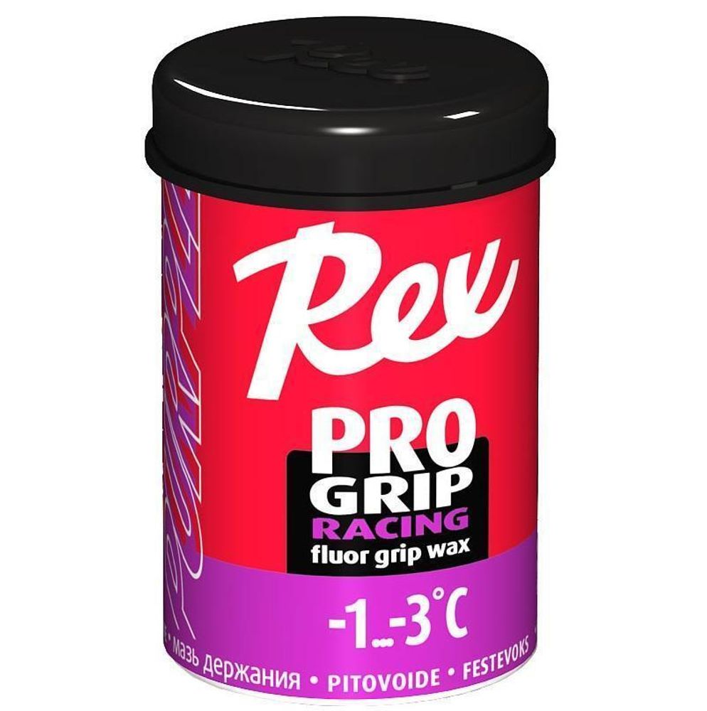 Лыжная мазь REX Grip waxes Pro Line, (-1-3 C), Violet, 45g	арт. 25