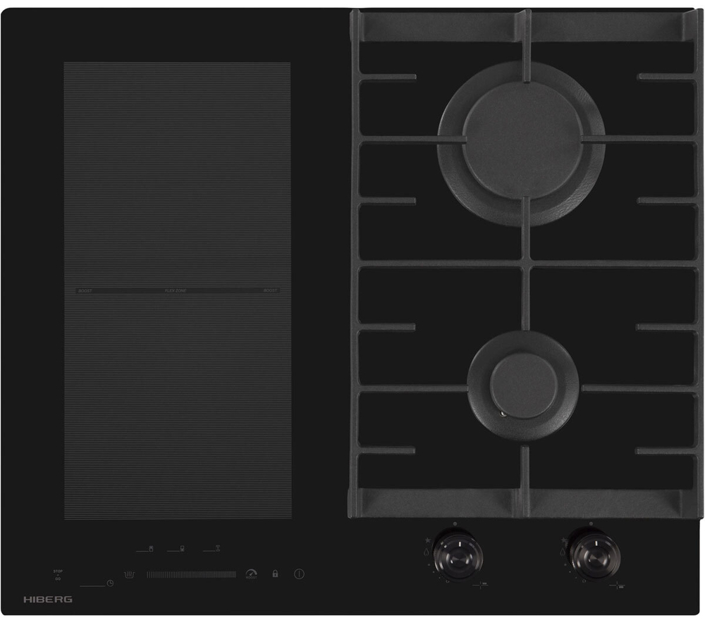 Комбинированная варочная панель Hiberg i-VM 6021 B