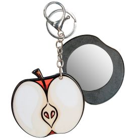 MR-159 Брелок с зеркальцем «Яблоко» Mark Rita