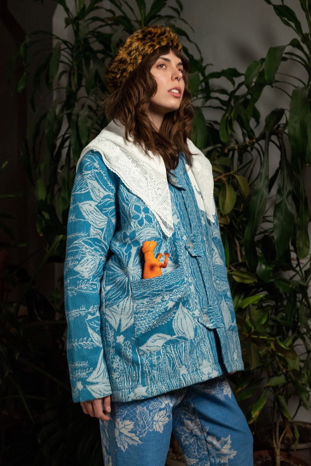 Куртка Soeurs Цвета Морской Волны / Sea Wave синяя