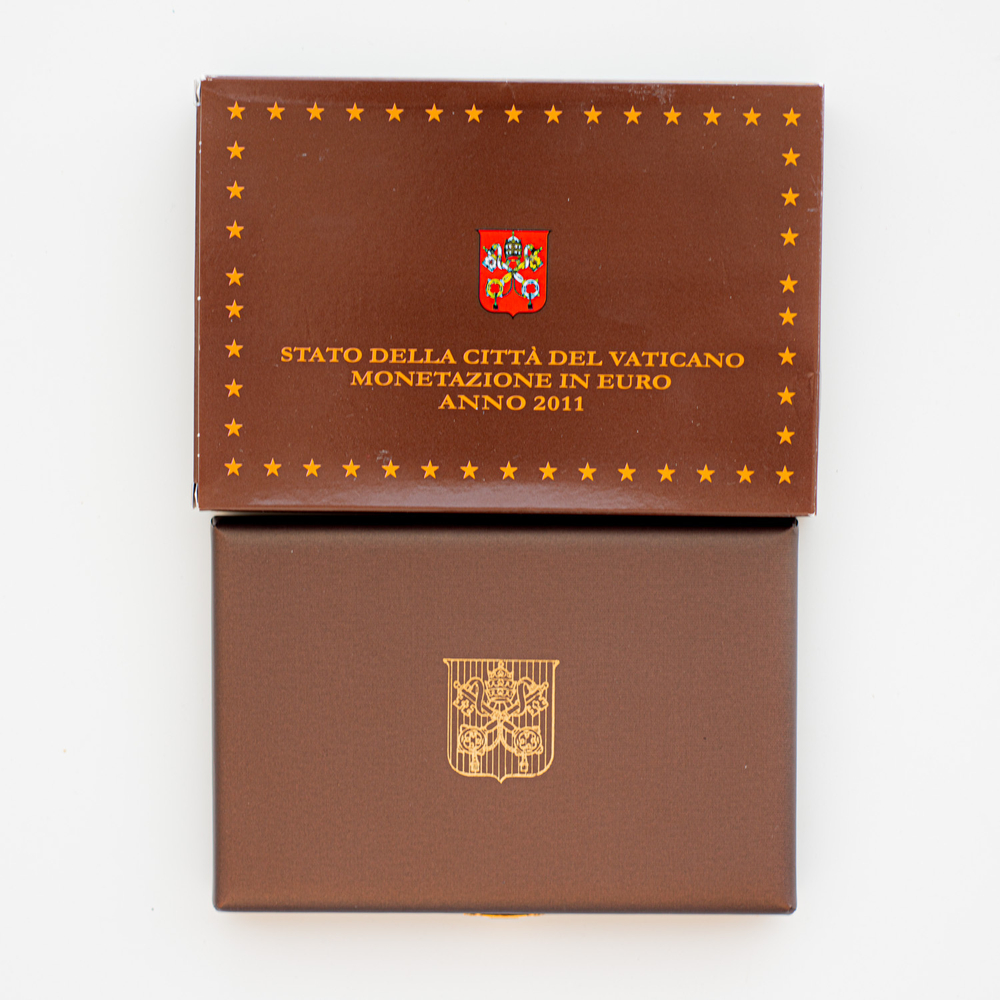 Vatican Proof Coin Set 2011 with Exclusive Silver Medal