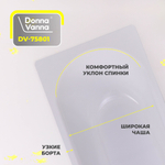 Ванна стальная 1,7*0,7*0,4 (ВИЗ) Donna Vanna форма Аула, цв.белый (ОР-81200)