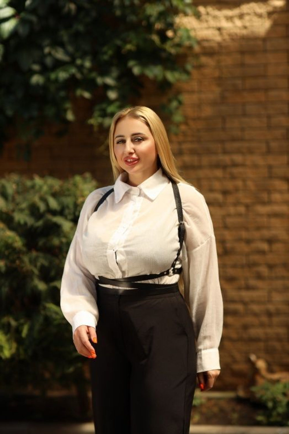 Сексуальная портупея Aphrodite +size (Размер: XL) (Цвет: черный)