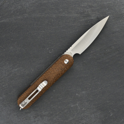 Нож складной Rapax Kiki Brown Micarta Satin
