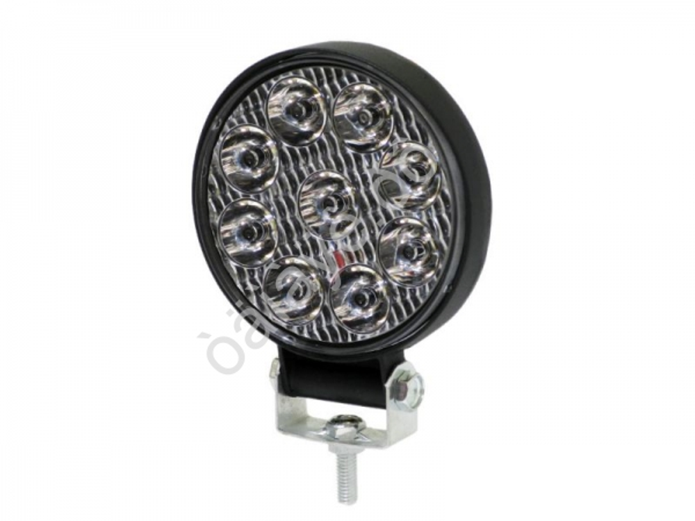 Прожектор LED -круг   9W ( 85*20) 9LED 9*1Вт (12в) шт 12в093  M5
