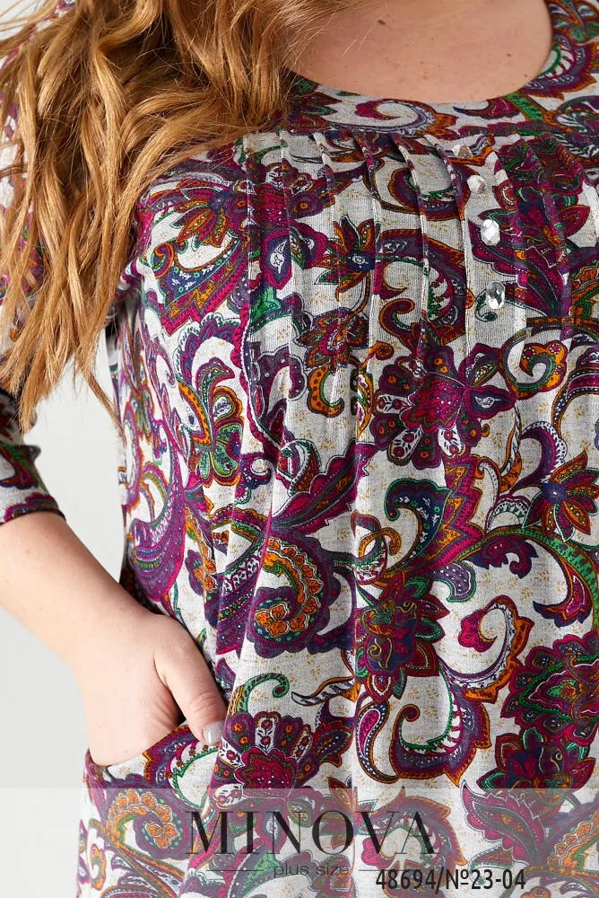 Кофточка 23-04-Серый Minova