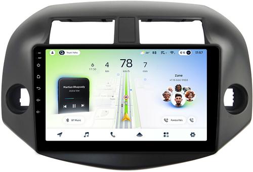 Магнитола для Toyota RAV4 3 2005-2012, Vanguard - Teyes CC4L монитор 10.1" IPS, Android 14, Быстрая, Snapdragon 662, CarPlay, 4G SIM-слот