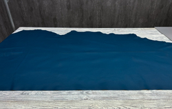 Моринга цв. Синий / Moringa Grain Blue Sea, толщ. 1,2-1,4 мм, натуральная кожа