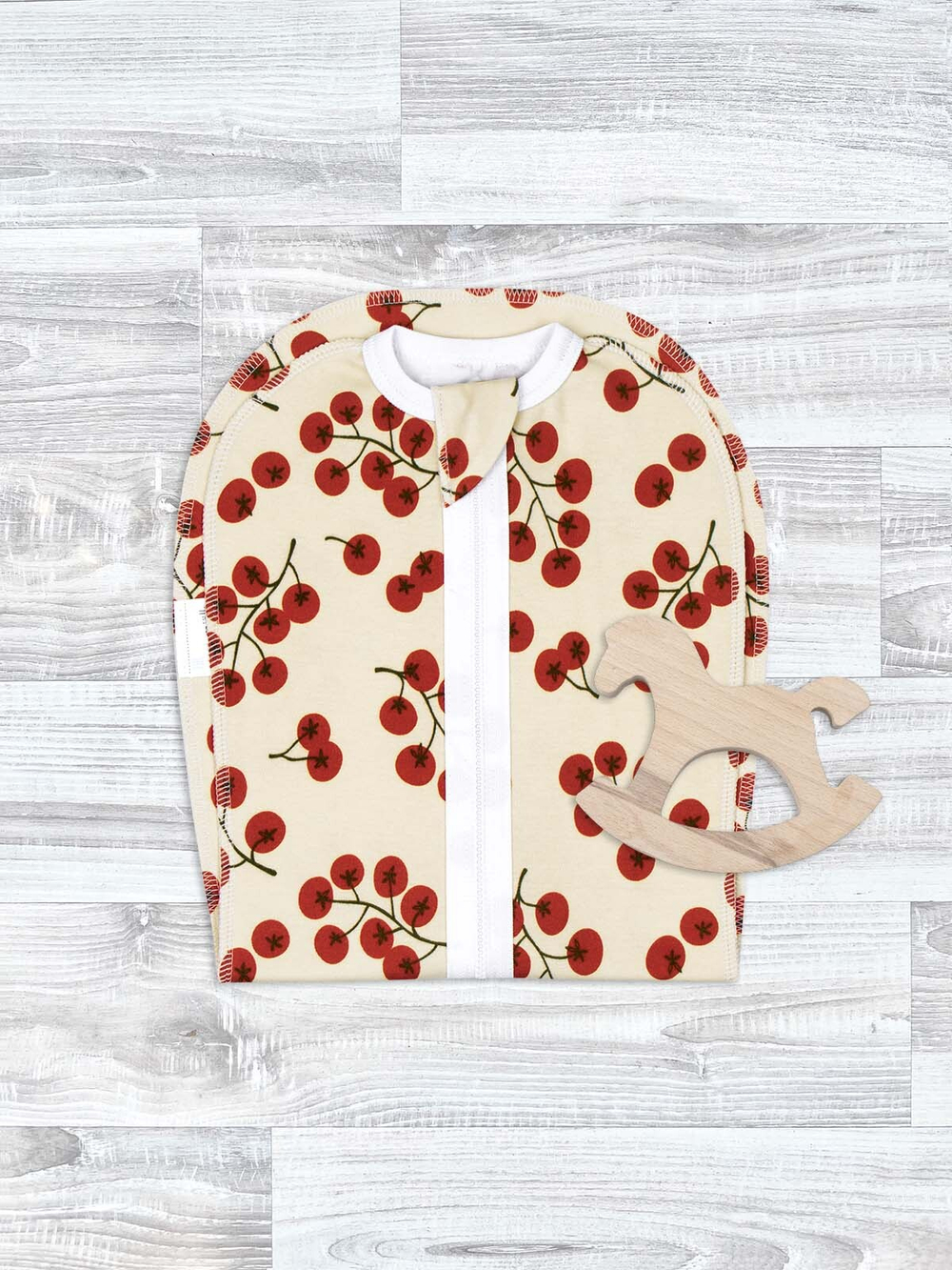 Пелёнка-кокон Mjölk Cherry Tomatoes