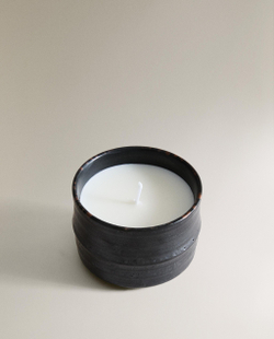 Zara Home Свеча ароматическая Verdant Forest 170 г, растительный воск, аромат древесный, Коричневый