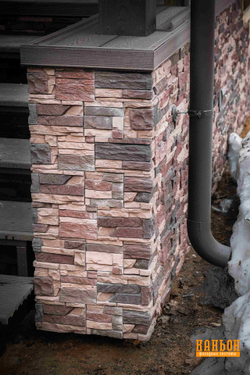 Навесной декоративный камень Каньон, коллекция Дакота