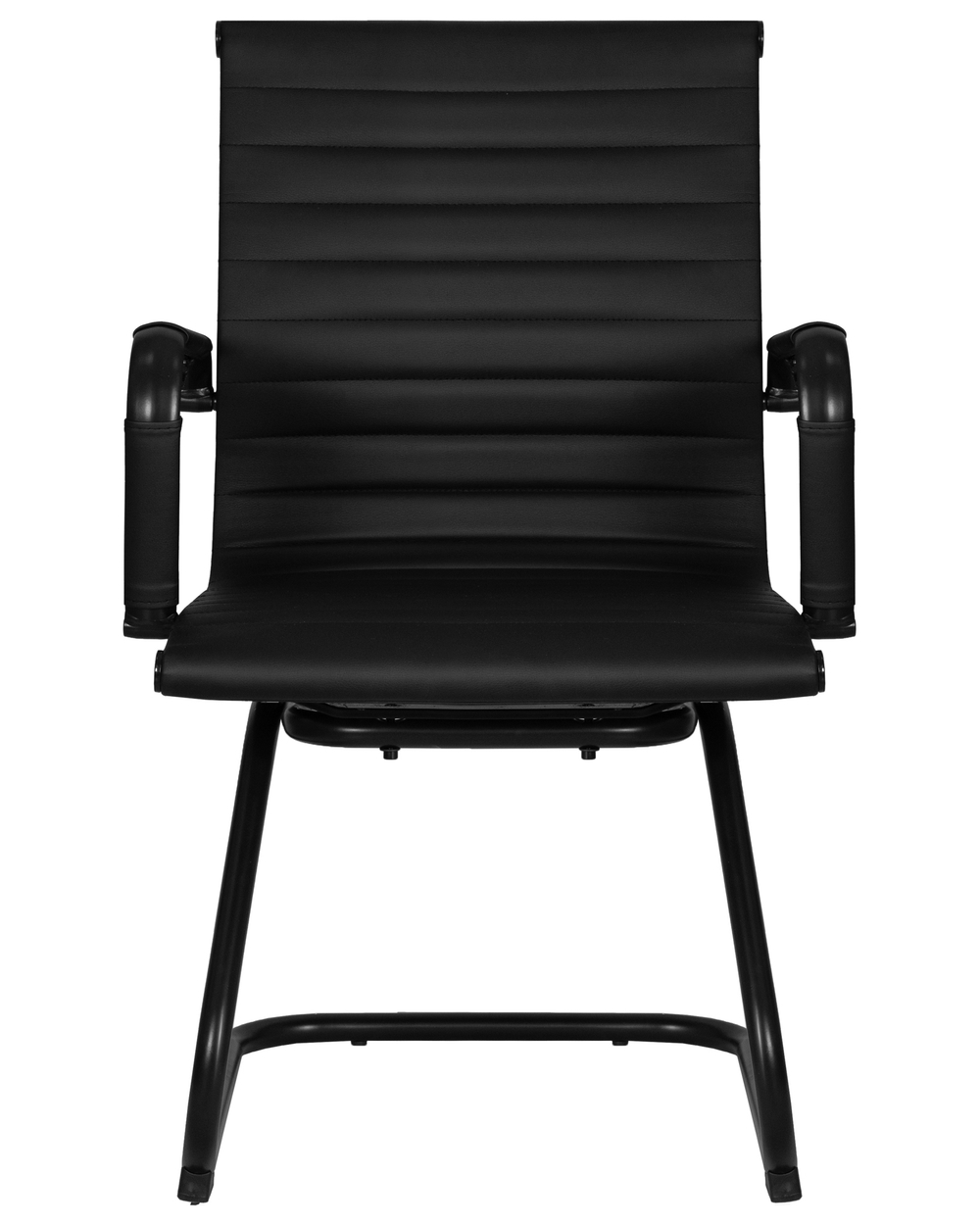 Офисное кресло для посетителей DOBRIN CODY BLACK, чёрный
