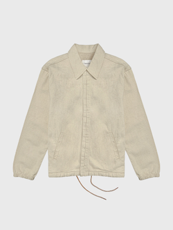 Куртка Calvin Klein Standards Overdyed Linen Denim Coach Alabaster Rinse