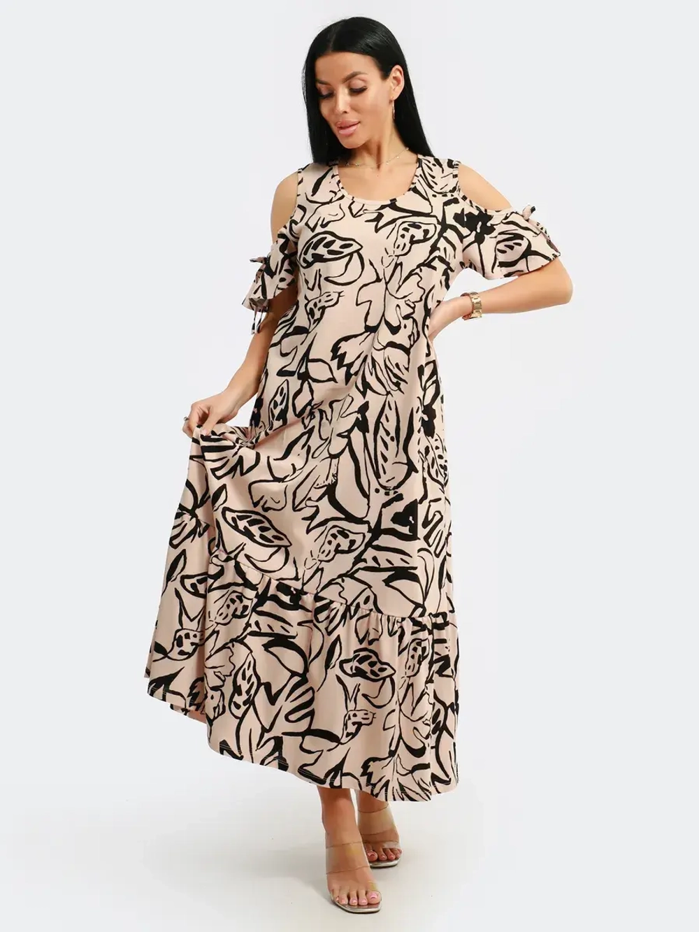 Платье летнее большие размеры