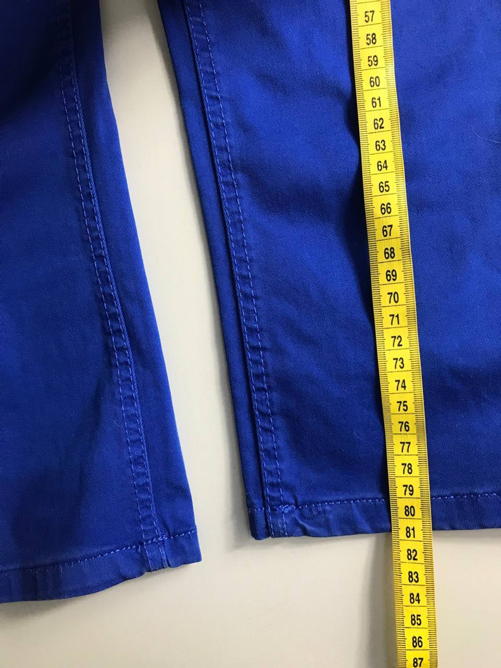 Джинсы Marks&Spencer насыщенного оттенка, маркировка 38, визуально 44 размер