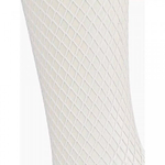 Чулки в сетку Le Frivole Sense, белый, L/XL