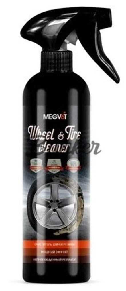 Wheel Tire Cleaner 500 MEGVIT Очиститель шин 500 мл