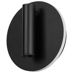 Декоративная подсветка светодиодная ЭРА EDGAR WL55 BK для интерьера COB 5Вт/SMD 7Вт 4000К черный IP20 | Настенная подсветка