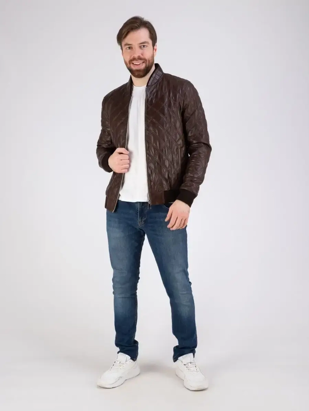 Куртка кожаная из натуральной кожи