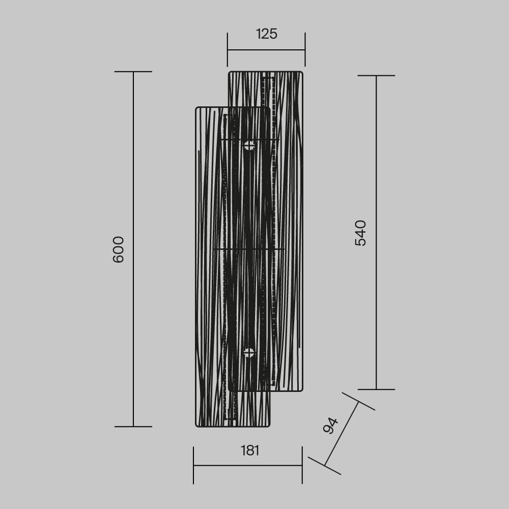 Светильник настенный светодиодный Maytoni   MOD439WL-L10BSK