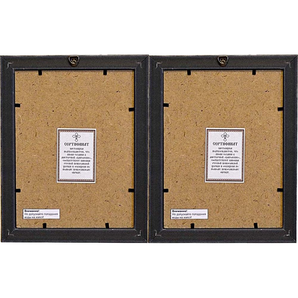 Казанская Божья Мать и Спаситель. Иконы на холсте.