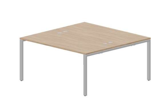 Составной стол Strike на 2 рабочих места 1580х1566х750мм (4 громмета)