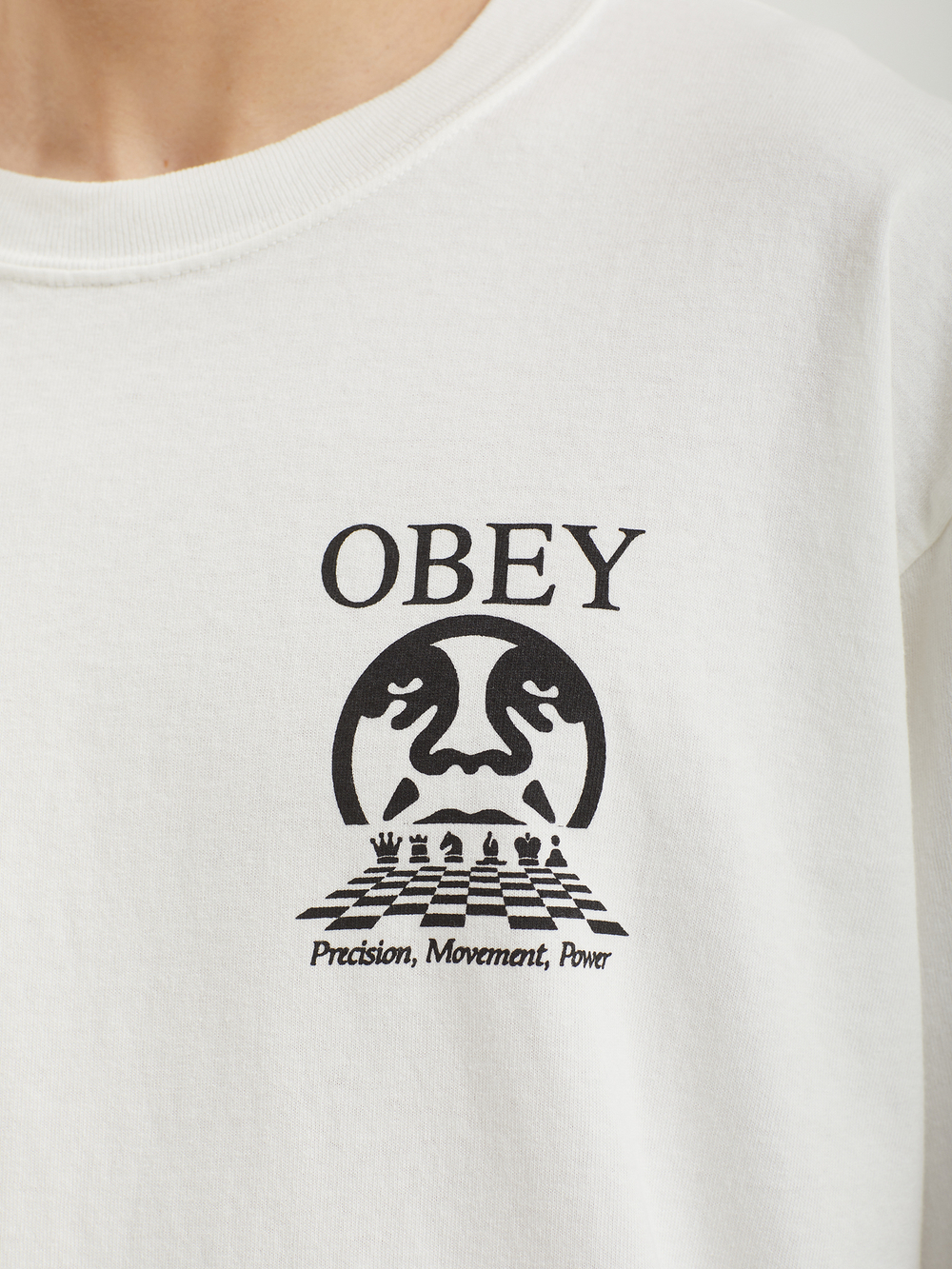 Мужской Лонгслив Obey Precision