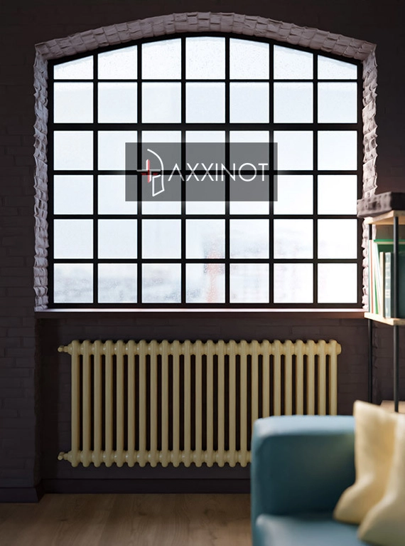 Axxinot Sentir 2080 - двухтрубный трубчатый радиатор высотой 800 мм, боковое подключение