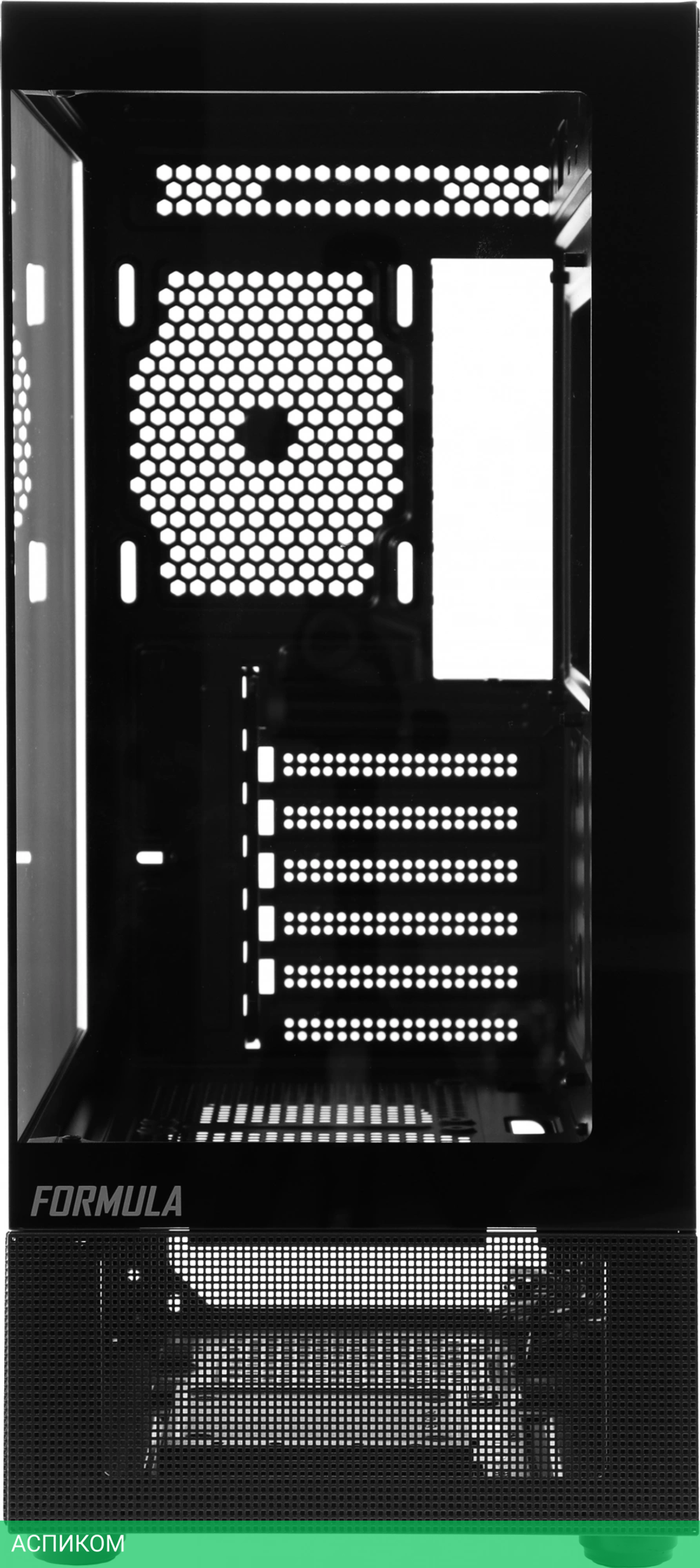 Корпус Formula Crystal Z1 без БП черный