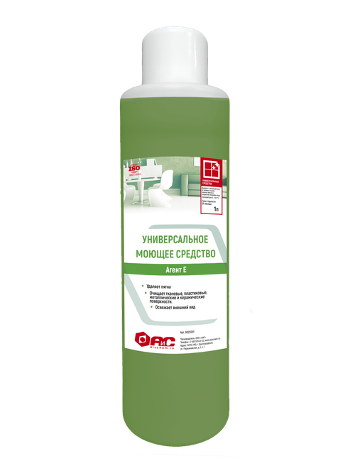 Универсальное моющее средство (концентрат) Агент Е, 1л