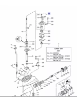 Корпус помпы охлаждения 9,9/15 (6824430040)