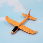 Самолет метательный «Истребитель» 35*37 см, запуск с пистолета, микс