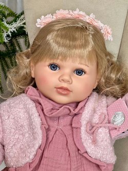 Кукла Berbesa мягконабивная 52см Carla (7221S)