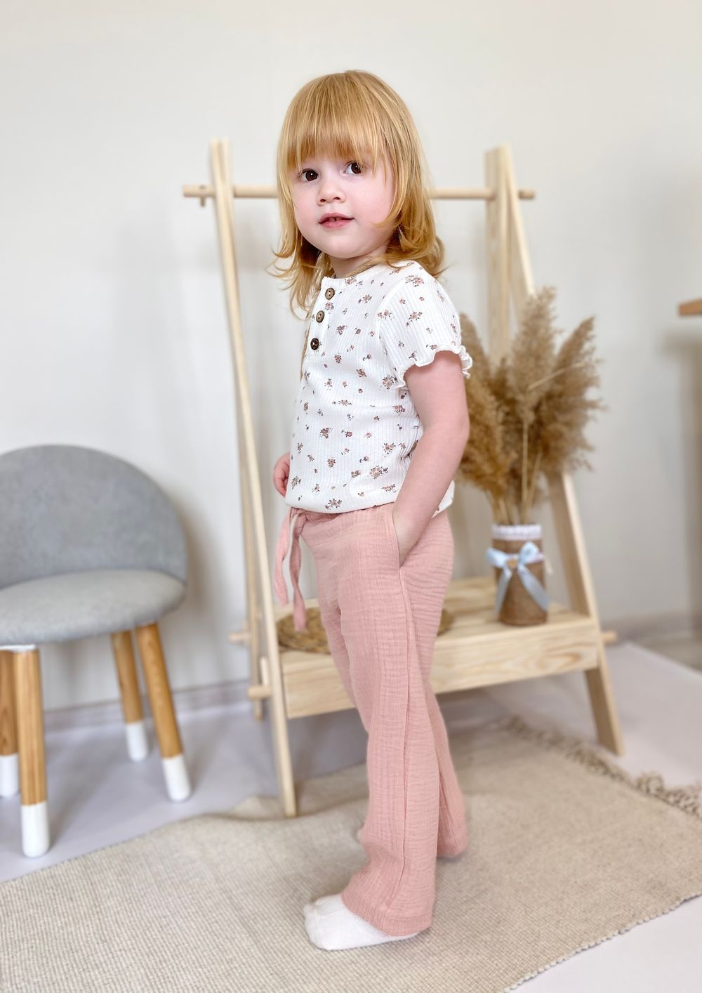 Брюки муслиновые