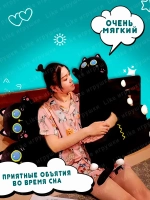Мягкая игрушка кот батон 50 см обнимашка