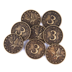 Комплект металлических монет "Крауды"