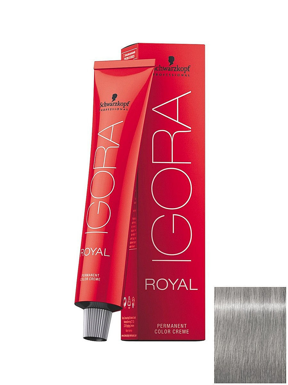 Краска для волос Igora Royal 9,5-22 Светлый блондин пастельный пепельный экстра Schwarzkopf Professional, 60 мл