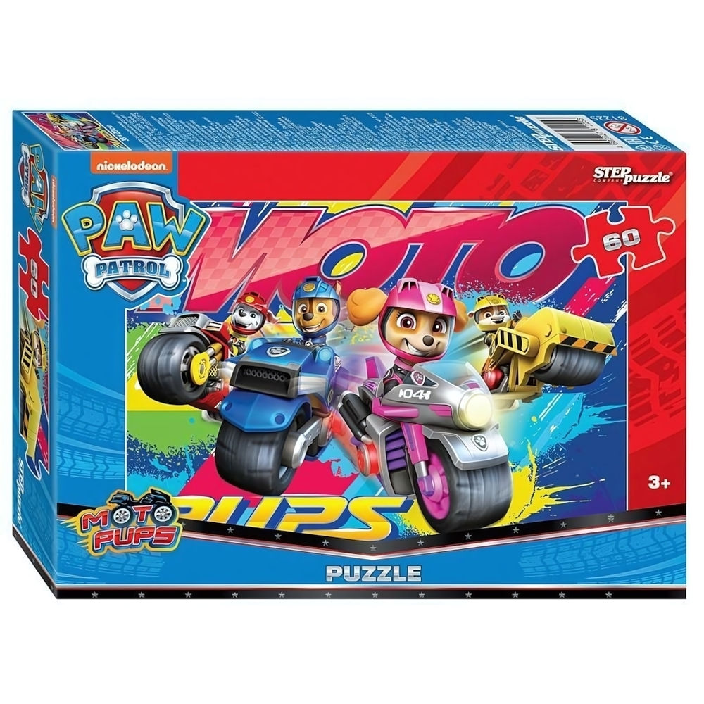 Пазл 60эл. "Щенячий патруль (new 1)" (Степ пазл)