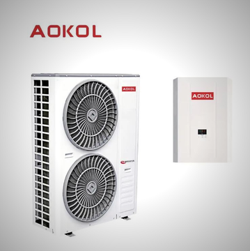 Тепловой насос воздух-вода сплит система AOKOL ASH-25 кВт