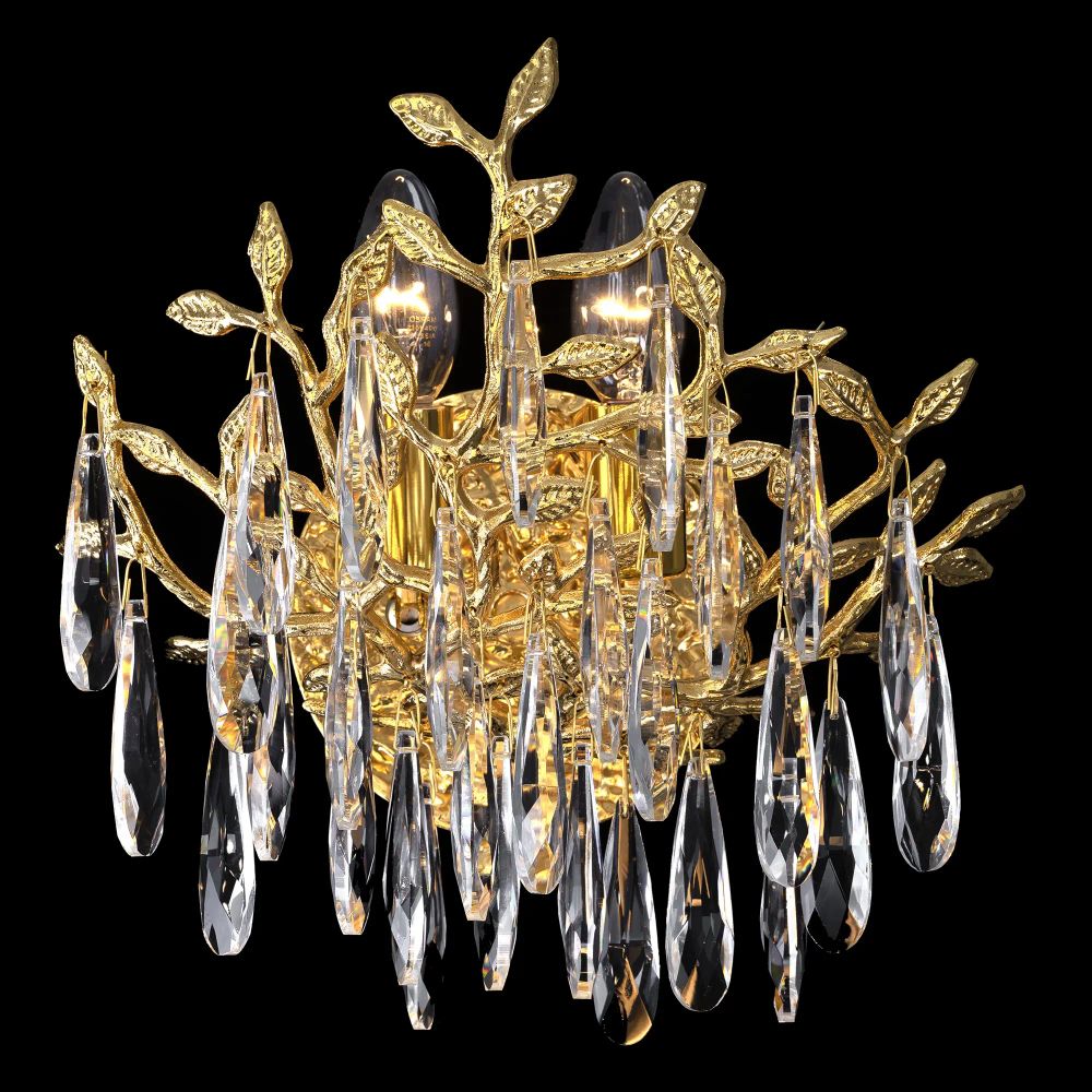 Citilux RITZ CL310022 Бра хрустальное Золото