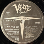 The Mothers Of Invention ‎– We're Only In It For The Money (Англия 1972г.)Т