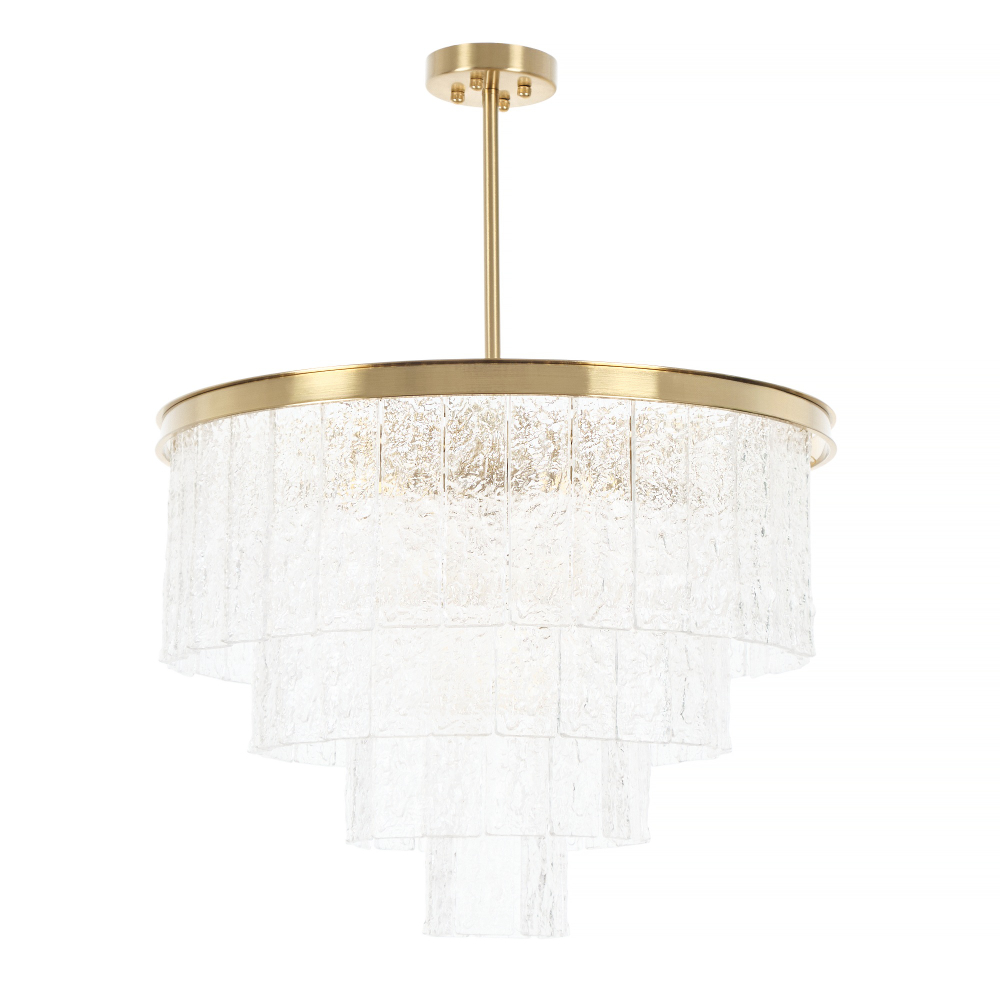 Потолочная люстра каскадная на штанге MyFar Francesca MR2610-8C