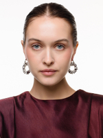 Серьги "Character New" из граната