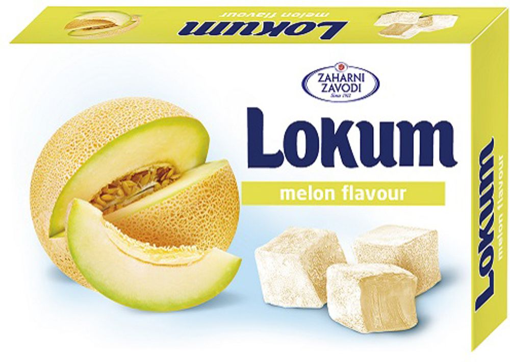 Лукум Zaharni со вкусом дыни 140г