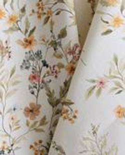 ZARA HOME КУХОННЫЕ ПОЛОТЕНЦА С ЦВЕТОЧНЫМ ПРИНТОМ (НАБОР ИЗ 2 ШТ.), ЗЕЛЕНЫЙ