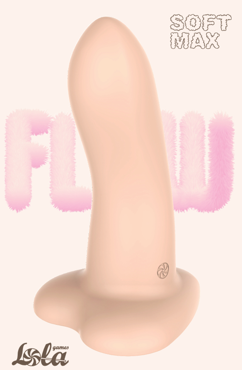Нереалистичный дилдо Emotional Soft Max Flesh