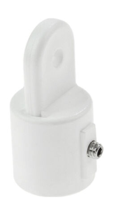 Наконечник для рамы тента 7/8" (22,2 мм), пластиковый белый