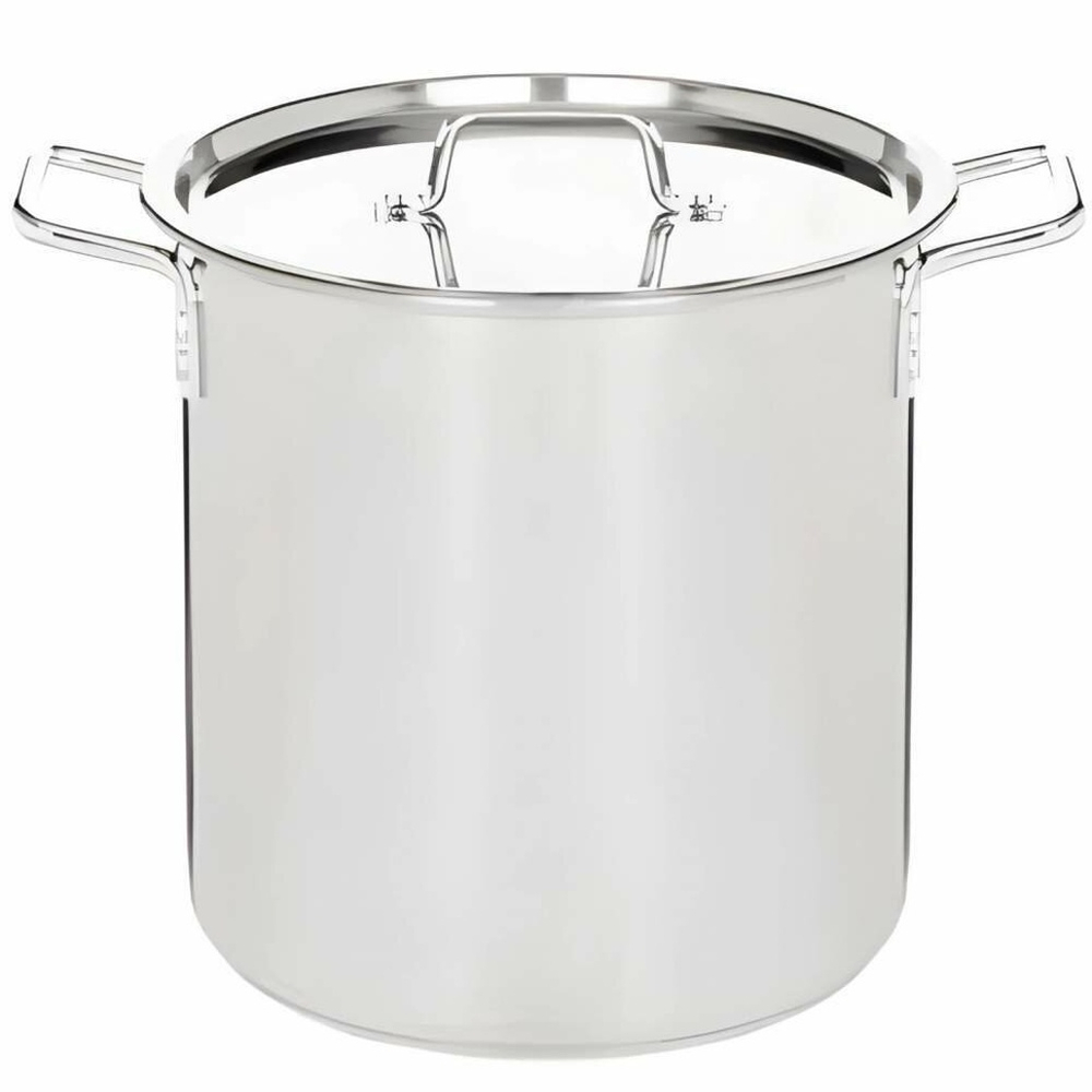 Кастрюля 20л d30см h33см, ТРС, капсульное дно, сварная, клепанные ручки "Общепит"