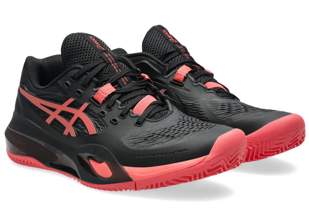 Женские теннисные кроссовки Asics Gel-Resolution X Clay - black/sienna